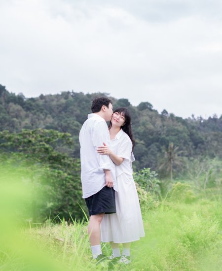green view and enjoy ricefields photo