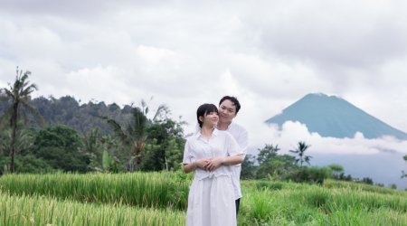 sidemen mount agung view